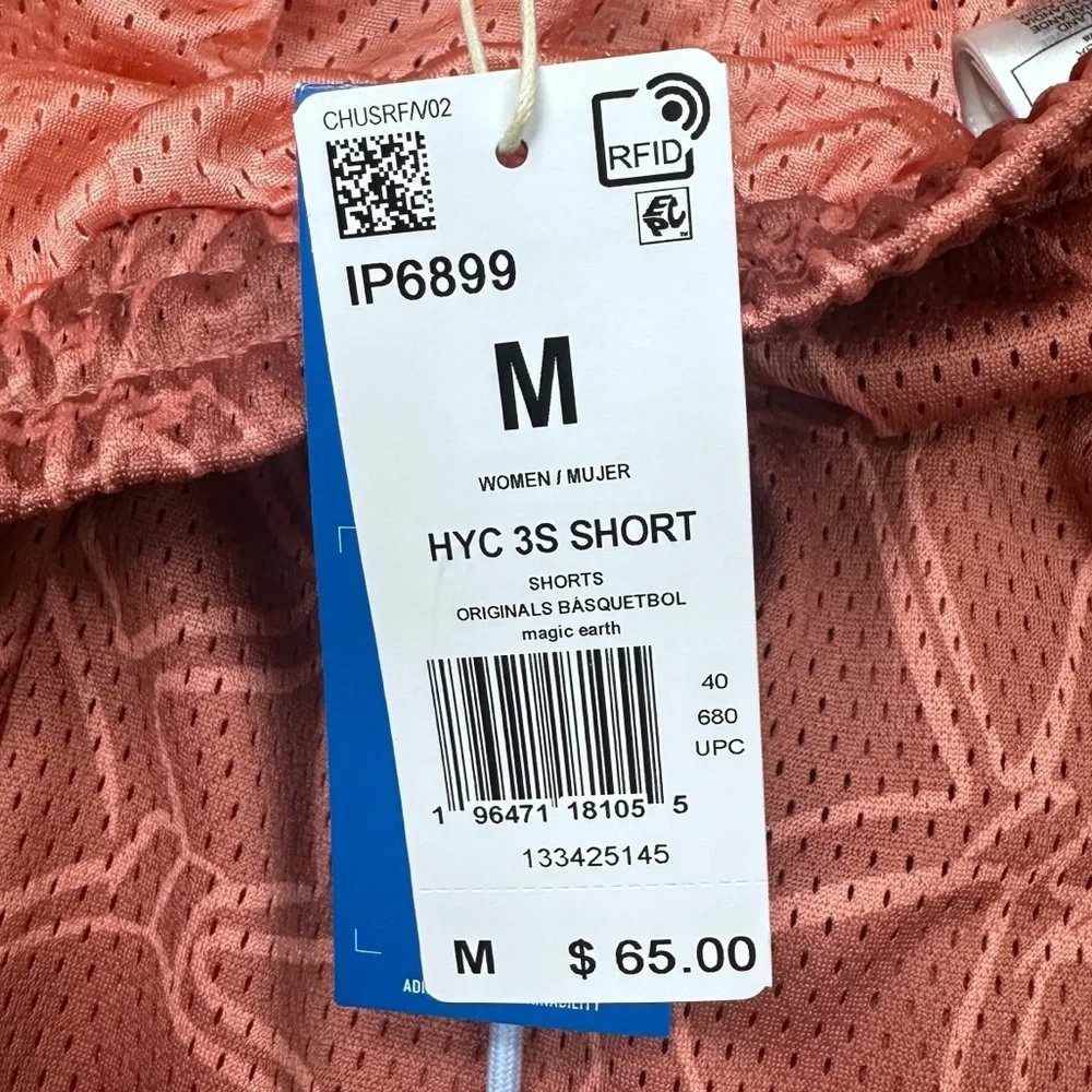 Adidas Hoop York City Basketball Shorts Medium IP6899 Pink  HYC 3 - Picture 11 of 12